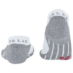 Falke RU3 Comfort No Show Socks - White Mix -Bown Of London shop falke ru3 comfort no show socks white mix 32204141