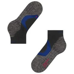 Falke RU4 Endurance Cool Short Socks - Black -Bown Of London shop falke ru4 endurance cool short socks black 32204162