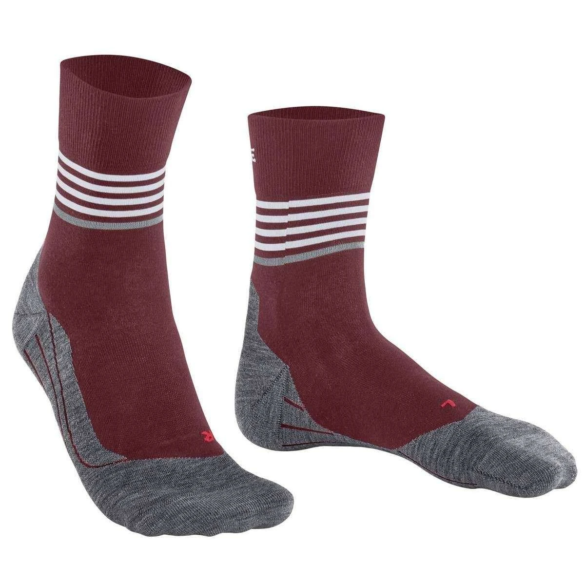 Falke RU4 Endurance Reflect Socks - Merlot Burgundy 4 Falke RU4 Endurance Reflect Socks - Merlot Burgundy - Image 2