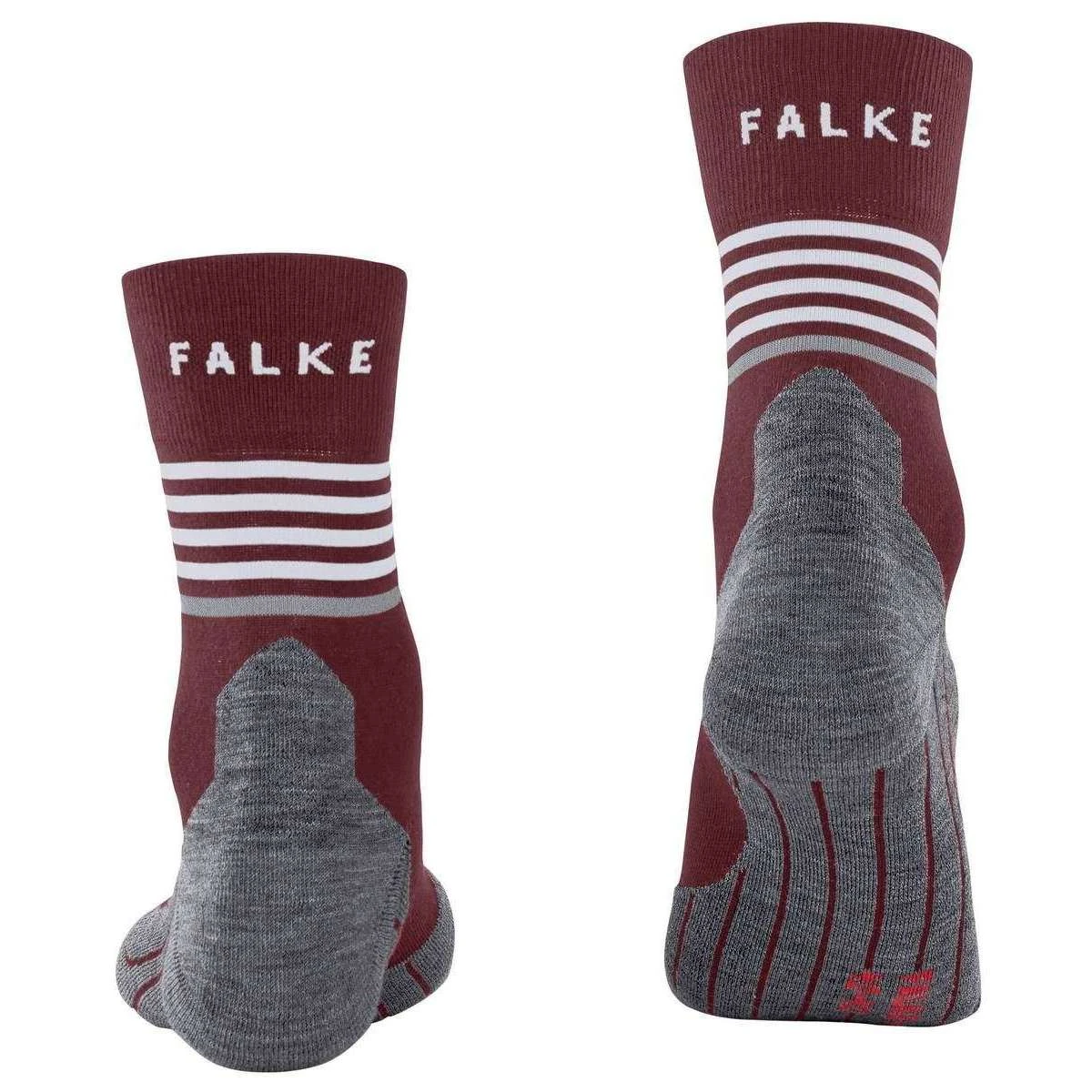 Falke RU4 Endurance Reflect Socks - Merlot Burgundy 5 Falke RU4 Endurance Reflect Socks - Merlot Burgundy - Image 3