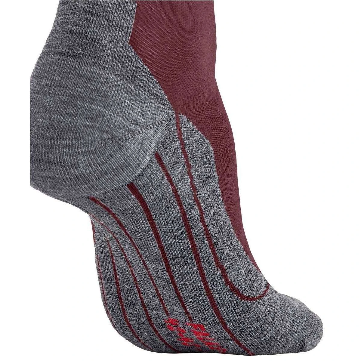 Falke RU4 Endurance Reflect Socks - Merlot Burgundy 7 Falke RU4 Endurance Reflect Socks - Merlot Burgundy - Image 5