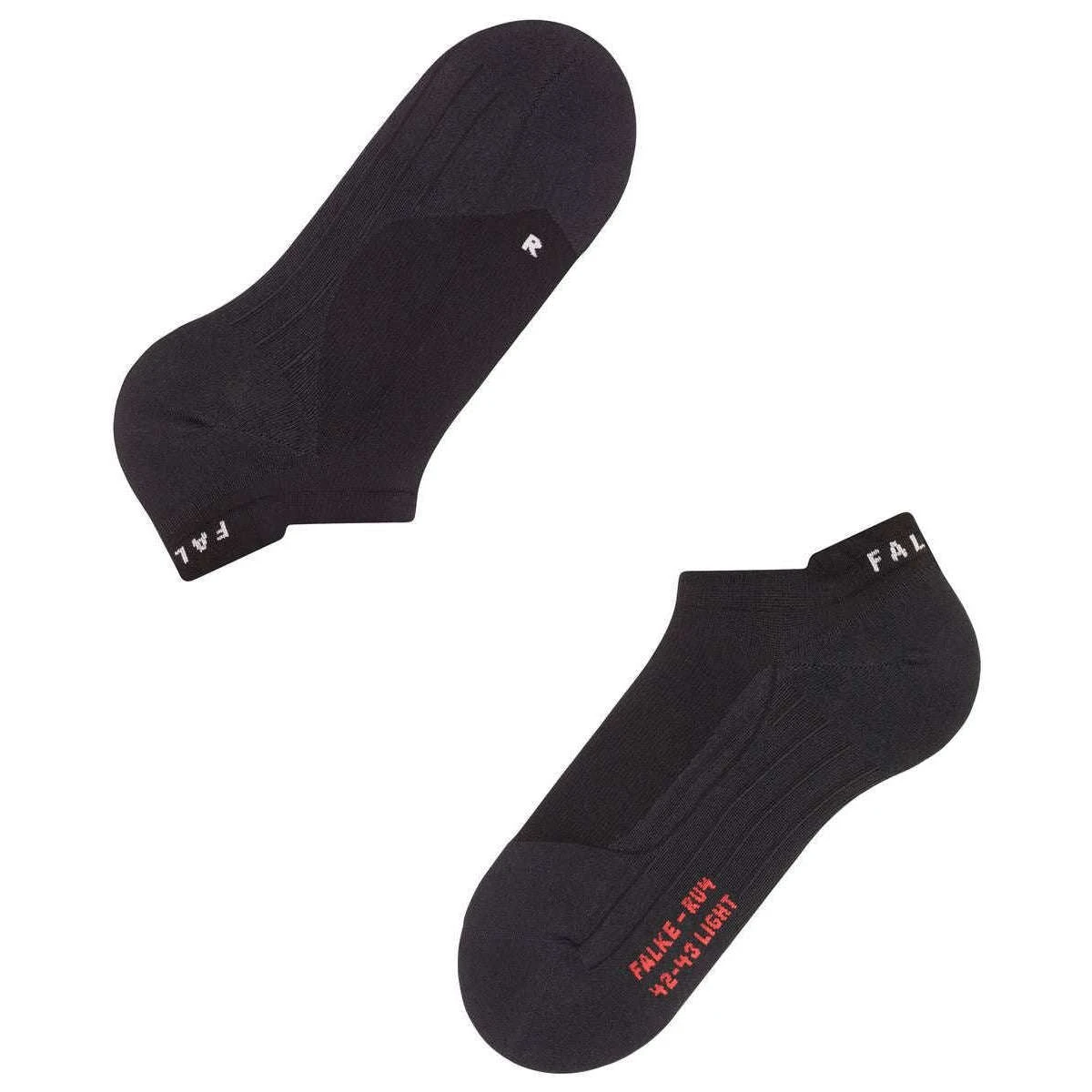 Falke RU4 Light Performance Invisible Socks - Black Mix 8 Falke RU4 Light Performance Invisible Socks - Black Mix - Image 6
