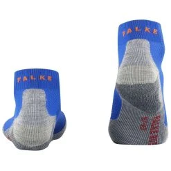 Falke RU5 Race Short Socks - Cobalt Blue -Bown Of London shop falke ru5 race short socks cobalt blue 32204831