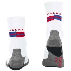 Falke RU5 Race Socks - Lightning White 10 Falke RU5 Race Socks - Lightning White -Bown Of London shop falke ru5 race socks lightning white 32204886