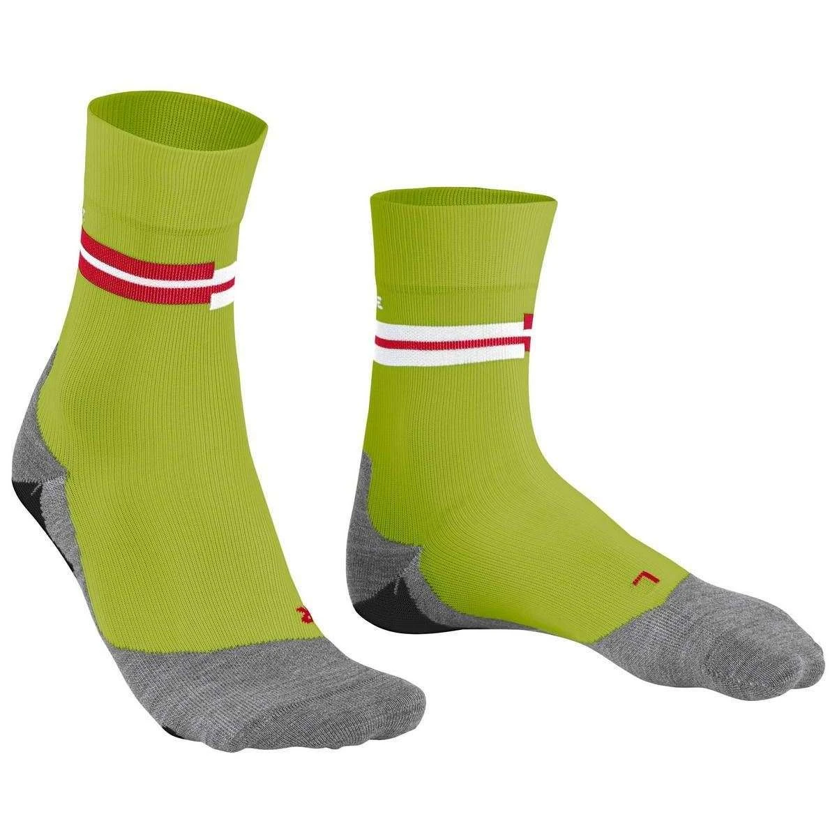 Falke RU5 Race Socks - Lime Green 4 Falke RU5 Race Socks - Lime Green - Image 2