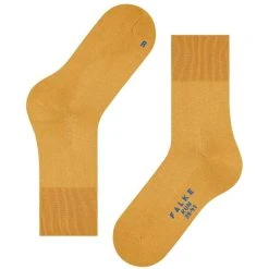 Falke Run Socks - Hot Ray Yellow -Bown Of London shop falke run socks hot ray yellow 32343999