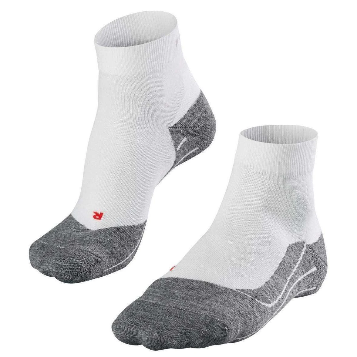 Falke Running 4 Medium Short Socks - White Mix 3 Falke Running 4 Medium Short Socks - White Mix
