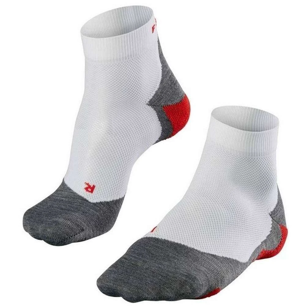Falke Running 5 Lightweight Short Socks - White Mix 3 Falke Running 5 Lightweight Short Socks - White Mix