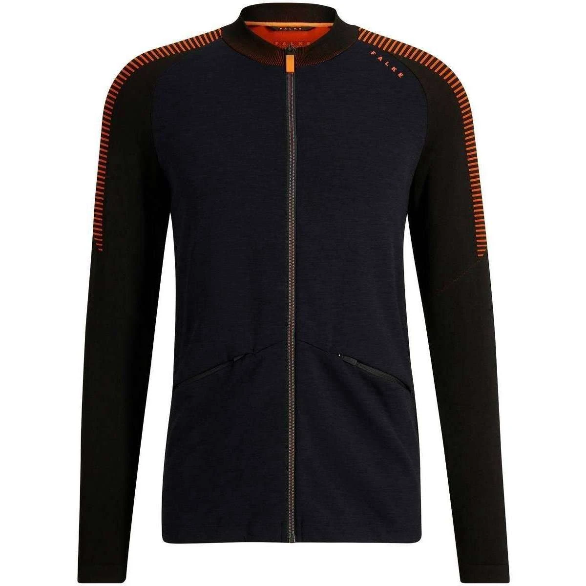 Falke Running Jacket - Black/Orange 3 Falke Running Jacket - Black/Orange