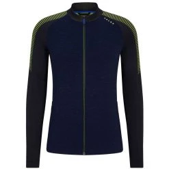 Falke Running Jacket - Dark Night Blue/Green