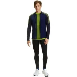 Falke Running Jacket - Dark Night Blue/Green -Bown Of London shop falke running jacket dark night bluegreen 31025035