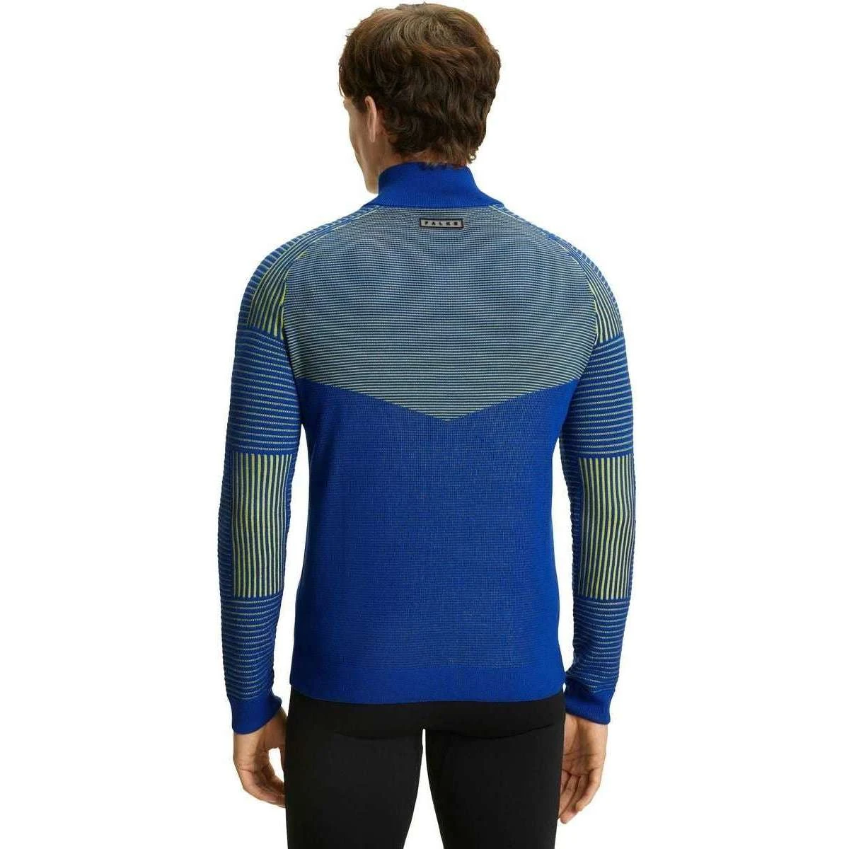 Falke Running Zip Jacket - Yve Blue/Green 5 Falke Running Zip Jacket - Yve Blue/Green - Image 3