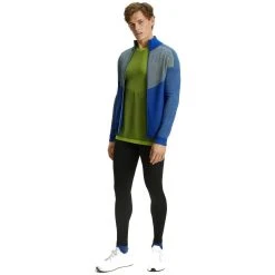 Falke Running Zip Jacket - Yve Blue/Green 9 Falke Running Zip Jacket - Yve Blue/Green -Bown Of London shop falke running zip jacket yve bluegreen 31025121
