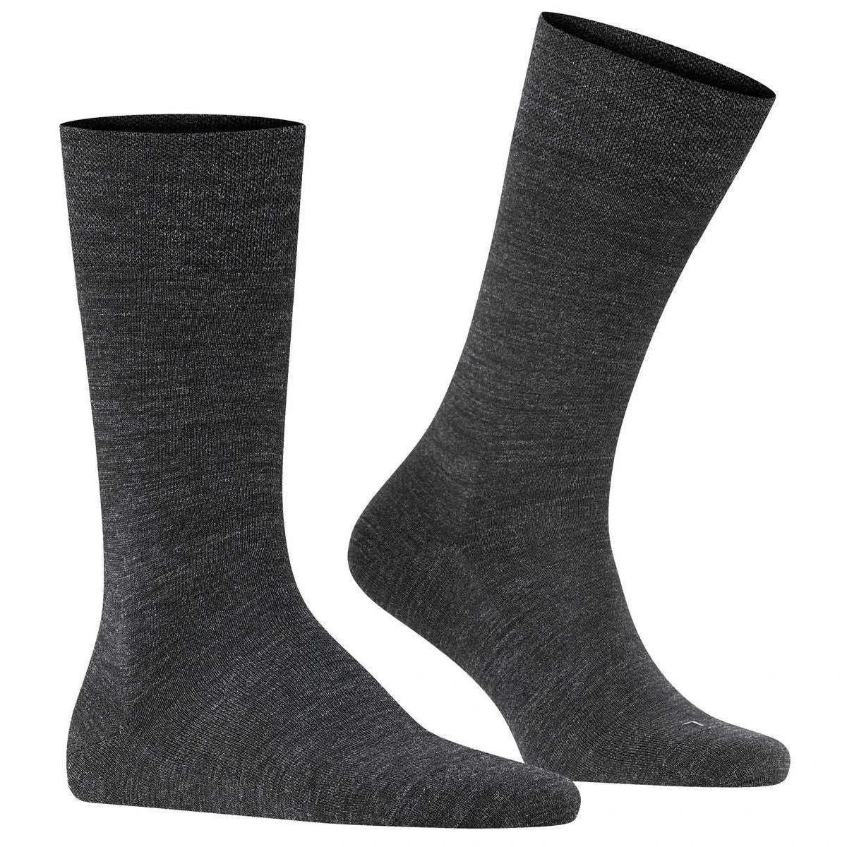 Falke Sensitive Berlin Socks - Anthracite Mel Grey 4 Falke Sensitive Berlin Socks - Anthracite Mel Grey - Image 2