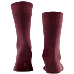 Falke Sensitive Berlin Socks - Burgundy -Bown Of London shop falke sensitive berlin socks burgundy 31894223