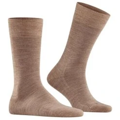 Falke Sensitive Berlin Socks - Nutmeg Mel Beige -Bown Of London shop falke sensitive berlin socks nutmeg mel beige 31894247