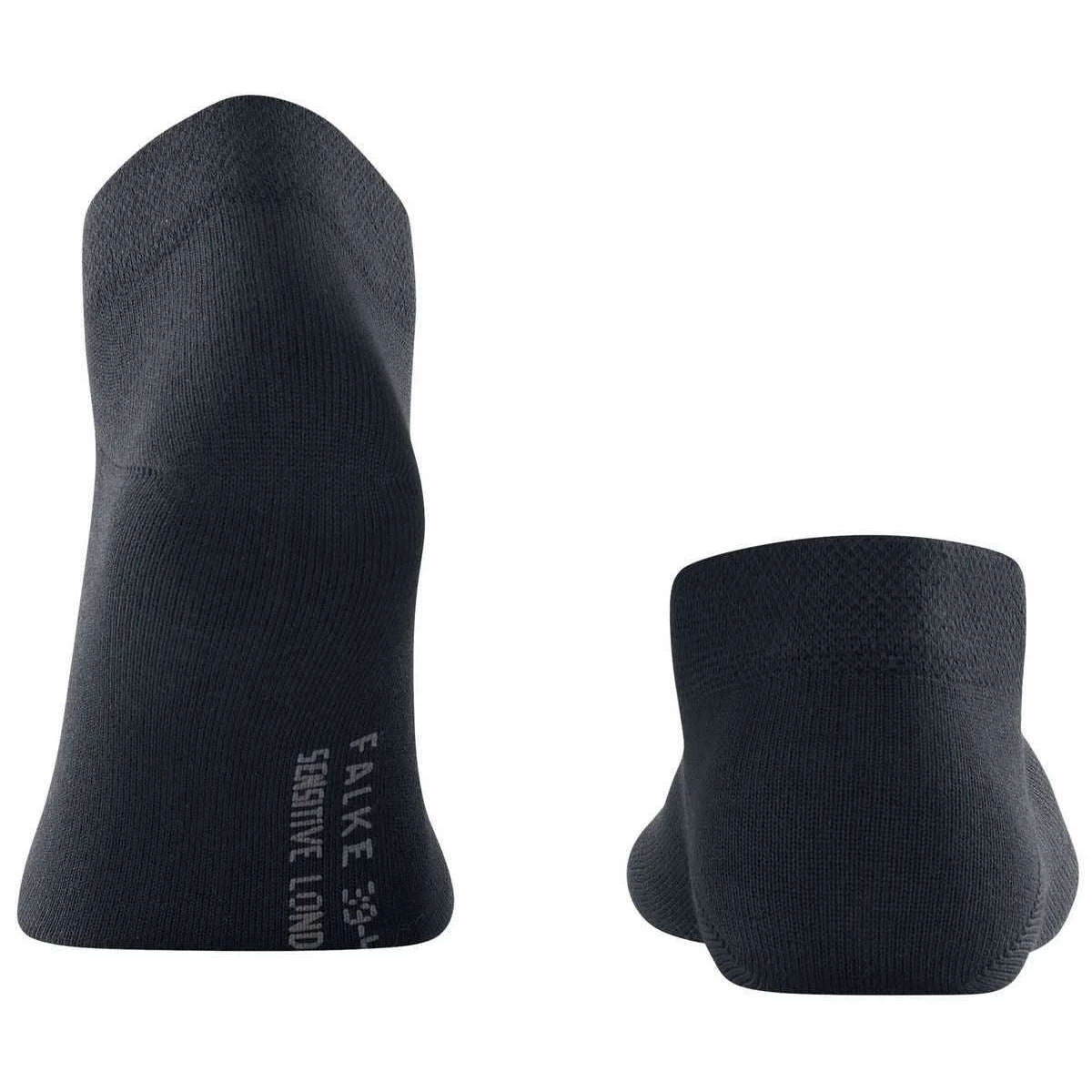 Falke Sensitive London Sneaker Socks - Black 5 Falke Sensitive London Sneaker Socks - Black - Image 3