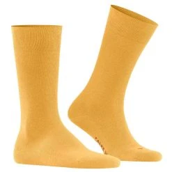 Falke Sensitive London Socks - Hot Ray Yellow -Bown Of London shop falke sensitive london socks hot ray yellow 32342046