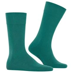 Falke Sensitive New York Socks - Verdigris Green -Bown Of London shop falke sensitive new york socks verdigris green 32344197