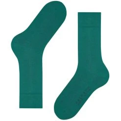 Falke Sensitive New York Socks - Verdigris Green -Bown Of London shop falke sensitive new york socks verdigris green 32344200
