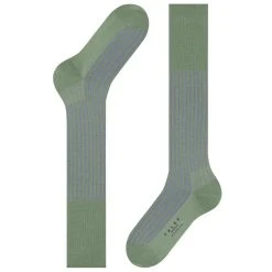 Falke Shadow Knee High Socks - Grass Green -Bown Of London shop falke shadow knee high socks grass green 32342079