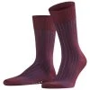 Falke Shadow Midcalf Socks - Barolo Red/Navy -Bown Of London shop falke shadow midcalf socks barolo rednavy 31025464
