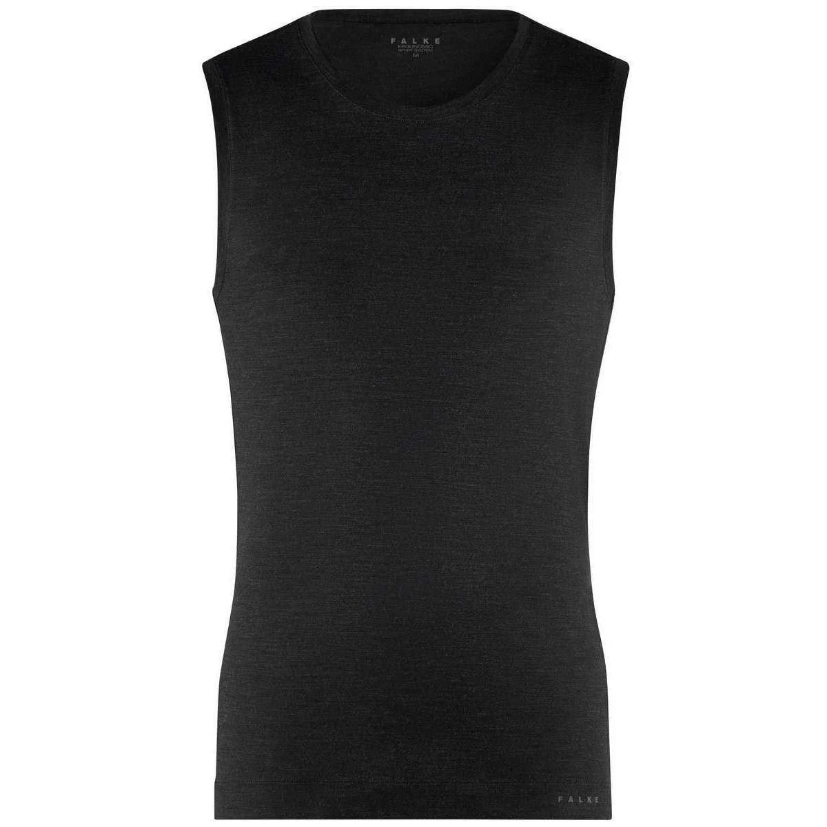 Falke Silk-Wool Regular Fit Singlet Shirt - Dark Grey 4 Falke Silk-Wool Regular Fit Singlet Shirt - Dark Grey - Image 2