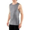 Falke Silk-Wool Regular Fit Singlet Shirt - Heather Grey -Bown Of London shop falke silk wool regular fit singlet shirt heather grey 31025619