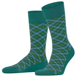 Falke Smart Check Socks - Verdigris Blue