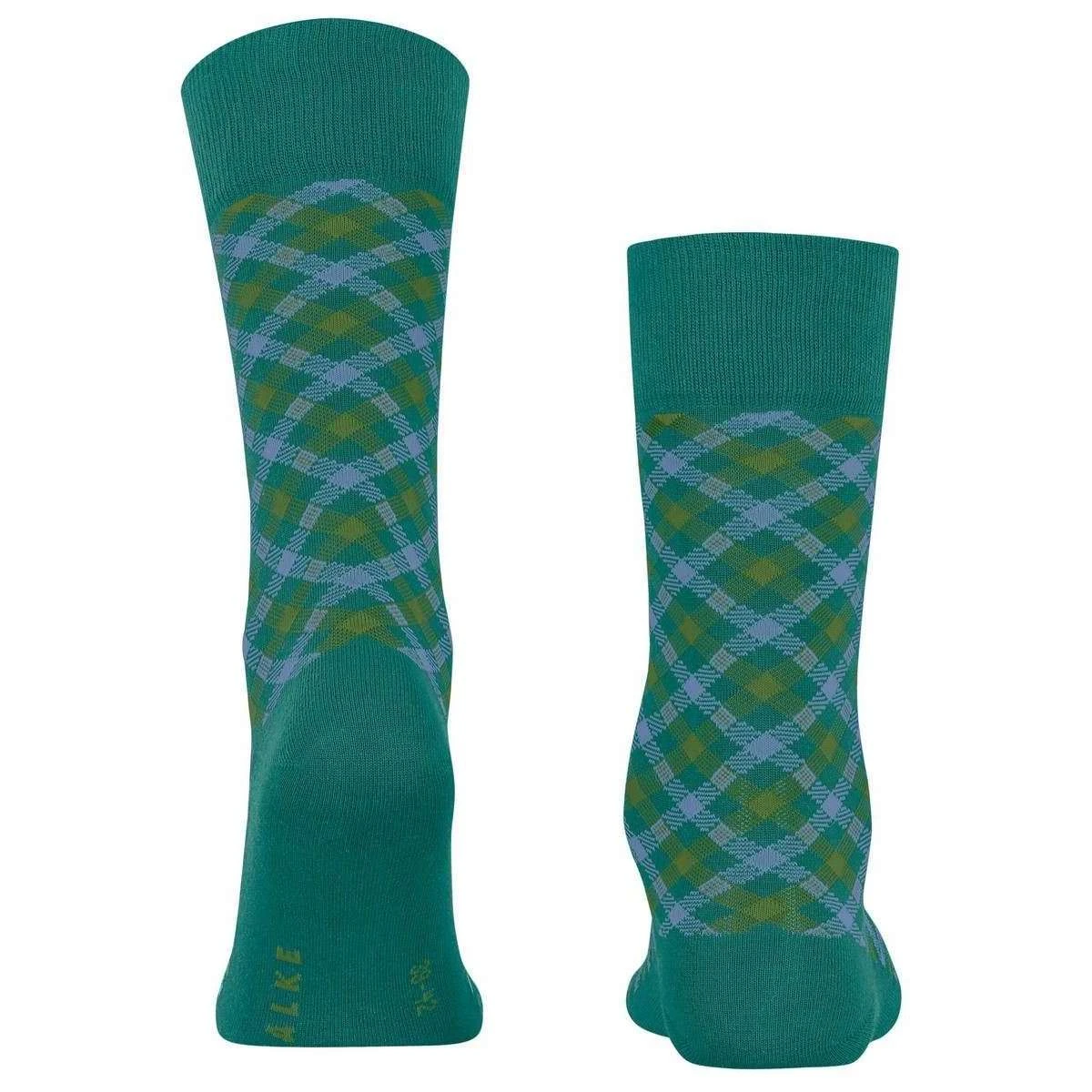 Falke Smart Check Socks - Verdigris Blue 5 Falke Smart Check Socks - Verdigris Blue - Image 3