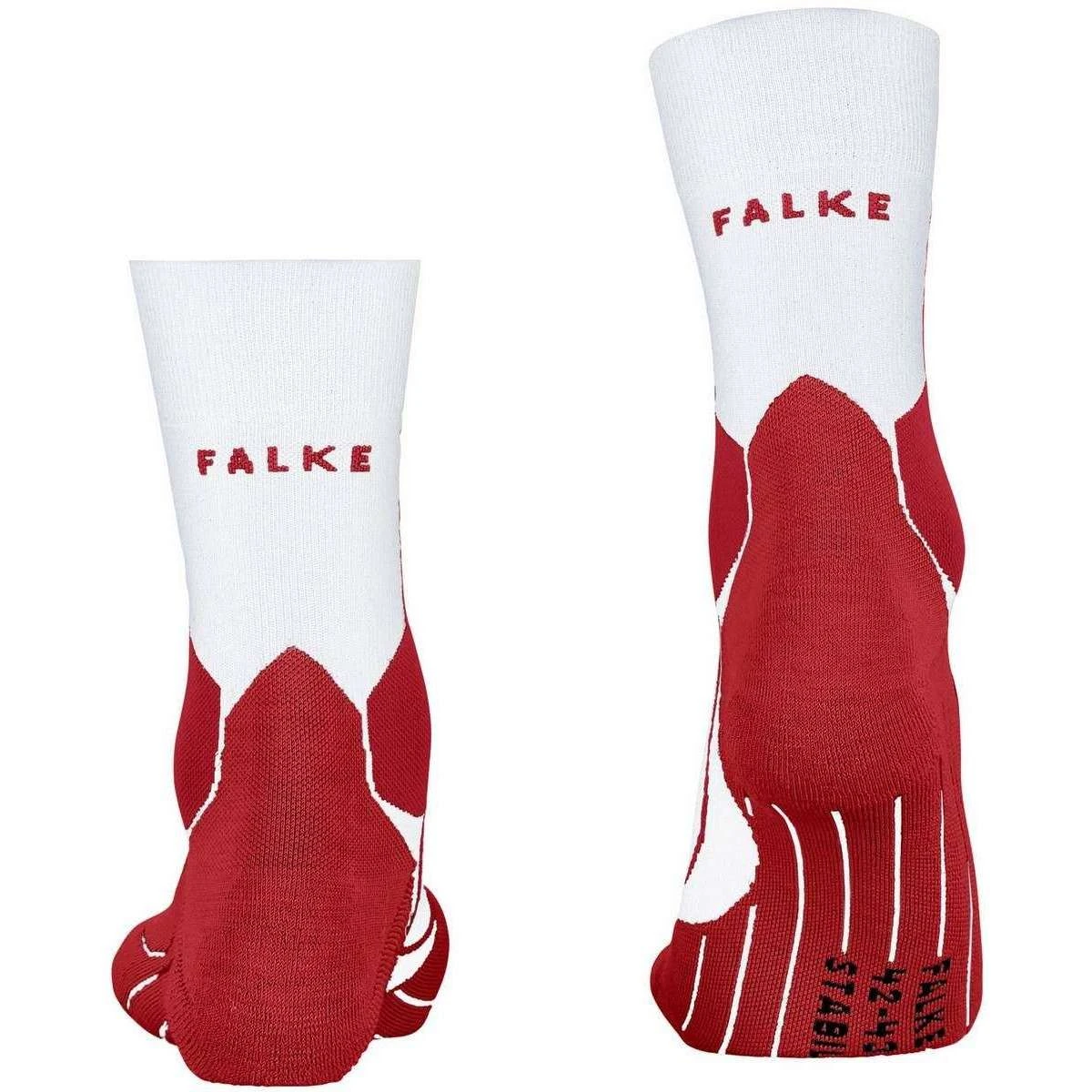 Falke Stabilizing Cool Health Socks - White/Red Falke Stabilizing Cool Health Socks - White/Red -Bown Of London shop falke stabilizing cool health socks whitered 31025796