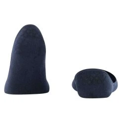 Falke Step Medium Cut No Show Box Socks - Dark Navy -Bown Of London shop falke step medium cut no show box socks dark navy 31869191