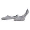 Falke Step Medium Cut No Show Socks - Light Grey Mel -Bown Of London shop falke step medium cut no show socks light grey mel 31869219