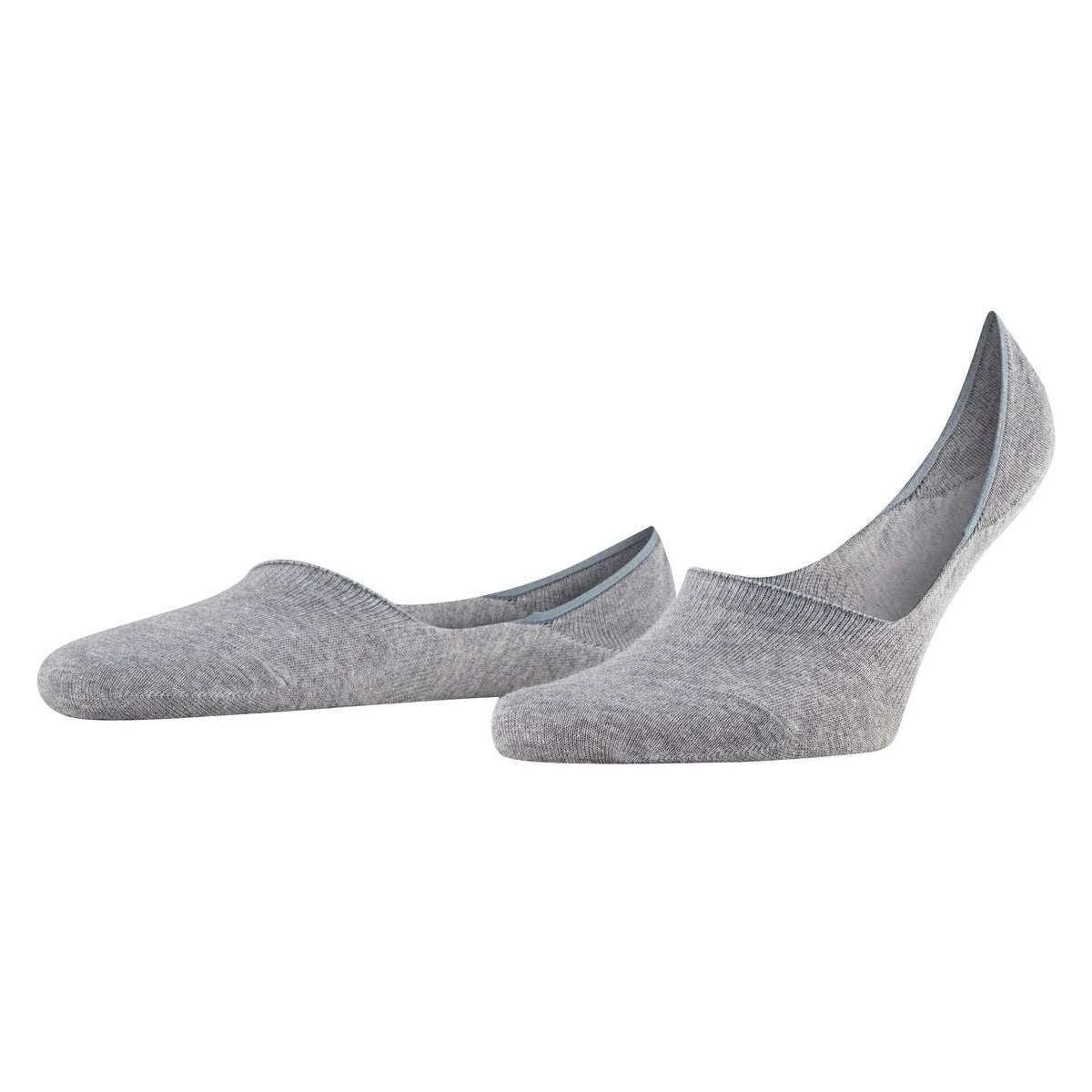 Falke Step Medium Cut No Show Socks - Light Grey Mel 3 Falke Step Medium Cut No Show Socks - Light Grey Mel