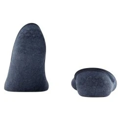 Falke Step Medium Cut No Show Socks - Navy Blue Mel -Bown Of London shop falke step medium cut no show socks navy blue mel 31869226