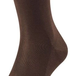 Falke Tiago Knee High Socks - Brown -Bown Of London shop falke tiago knee high socks brown 32335048