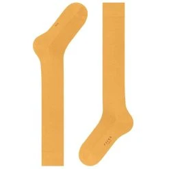 Falke Tiago Knee High Socks - Hot Ray Yellow -Bown Of London shop falke tiago knee high socks hot ray yellow 32335129
