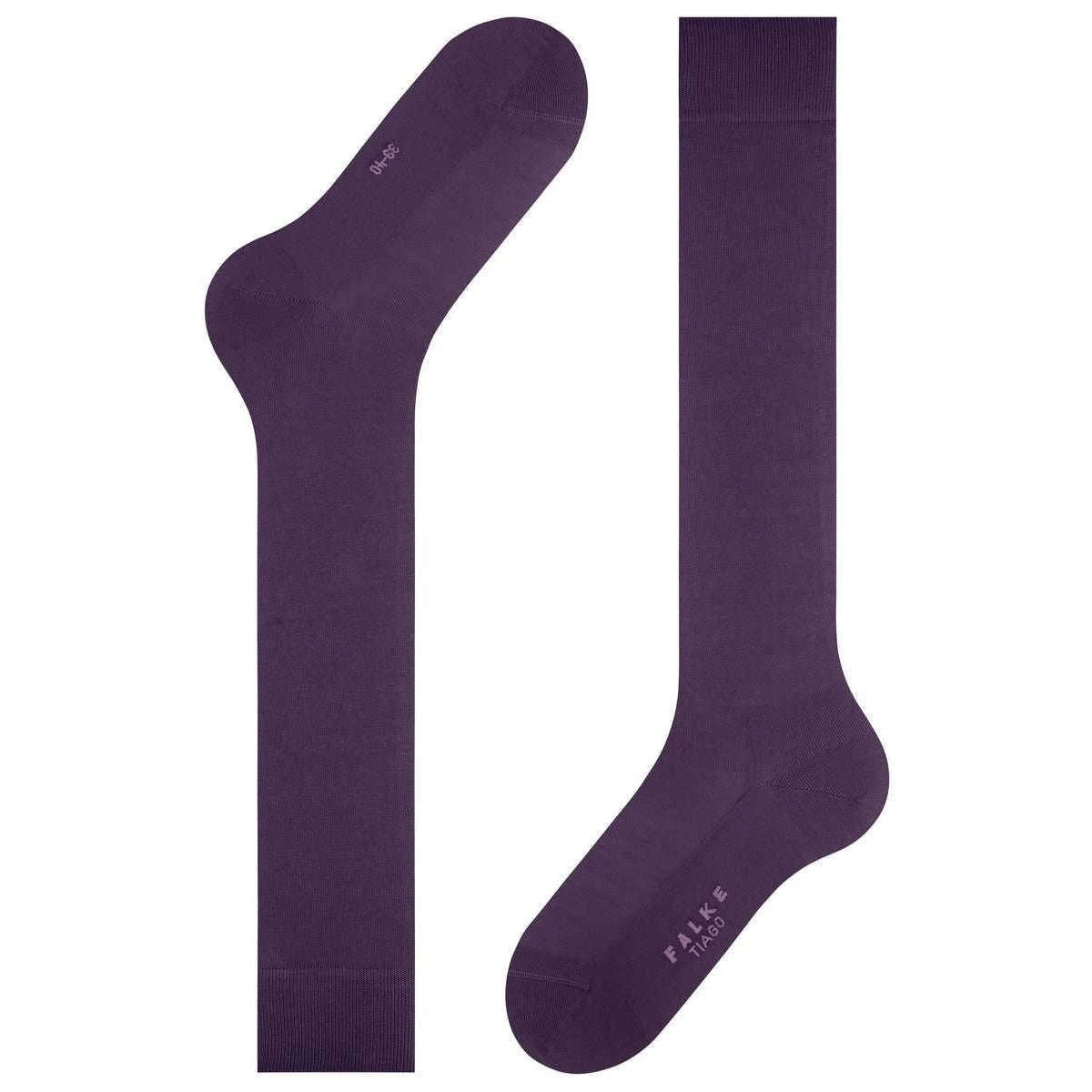 Falke Tiago Knee High Socks - Wine Berry Purple 7 Falke Tiago Knee High Socks - Wine Berry Purple - Image 5