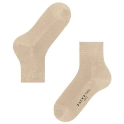 Falke Tiago Short Socks - Silk Beige -Bown Of London shop falke tiago short socks silk beige 32335396