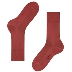 Falke Tiago Socks - Rust Red -Bown Of London shop falke tiago socks rust red 31894310