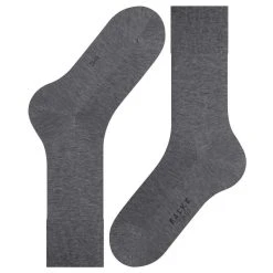 Falke Tiago Socks - Steel Mel Grey -Bown Of London shop falke tiago socks steel mel grey 32332649