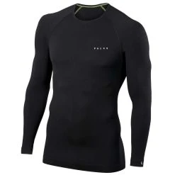 Falke Tight Fit Long Sleeve Shirt - Black
