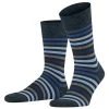 Falke Tinted Stripe Socks - Dark Navy 1 Falke Tinted Stripe Socks - Dark Navy -Bown Of London shop falke tinted stripe socks dark navy 32349287