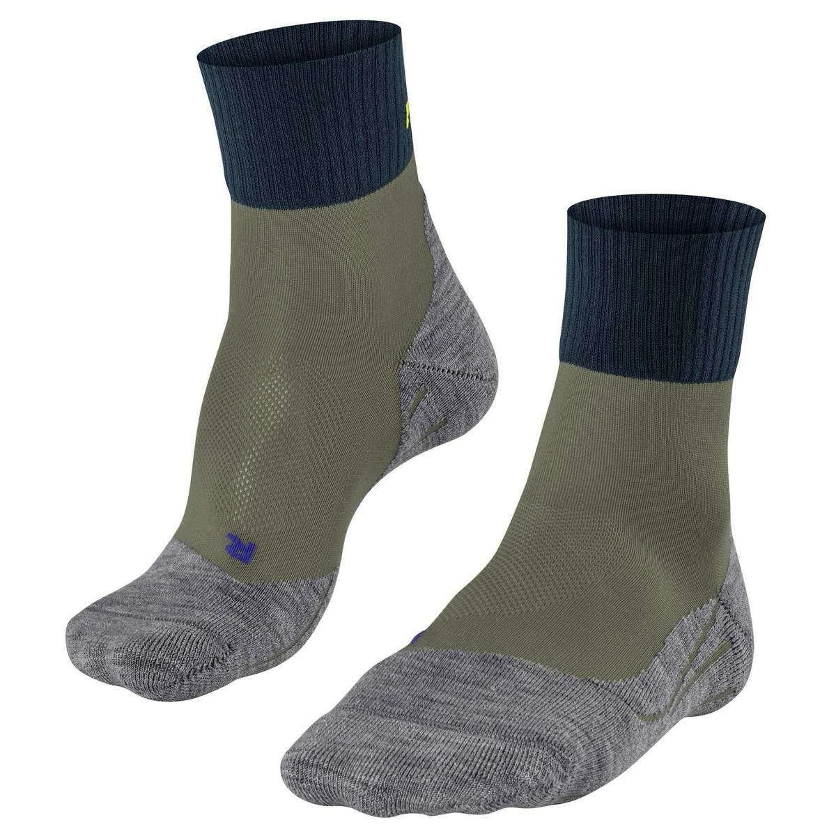 Falke TK2 Explore Cool Short Socks - Calla Green 3 Falke TK2 Explore Cool Short Socks - Calla Green
