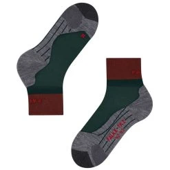Falke TK2 Explore Short Socks - Holly Green -Bown Of London shop falke tk2 explore short socks holly green 32205471