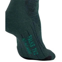 Falke TK2 Explore Wool Short Socks - Holly Green -Bown Of London shop falke tk2 explore wool short socks holly green 32205714