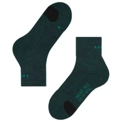 Falke TK2 Explore Wool Short Socks - Holly Green -Bown Of London shop falke tk2 explore wool short socks holly green 32205716