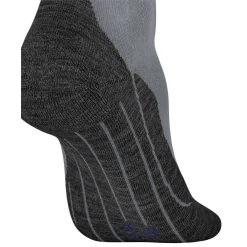 Falke TK5 Wander Cool Short Socks - Hematite Grey -Bown Of London shop falke tk5 wander cool short socks hematite grey 32205901