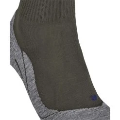 Falke TK5 Wander Cool Short Socks - Khaki Green -Bown Of London shop falke tk5 wander cool short socks khaki green 32205932