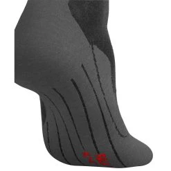 Falke TK5 Wander Wool Short Socks - Asphalt Mel Grey -Bown Of London shop falke tk5 wander wool short socks asphalt mel grey 32206061